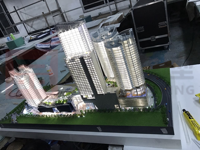 马来西亚商住楼项目3（1：300）